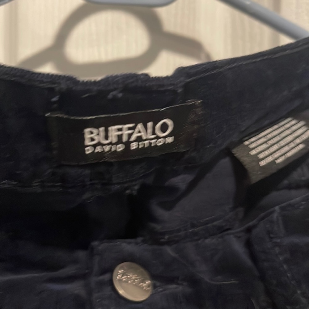 Buffalo navy cord pants